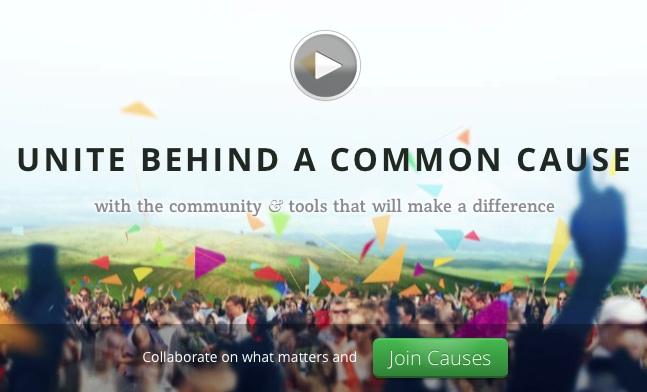 Causes Re-launched as a Social Network